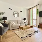 Bioves En Duplex-climatisation-centre Ville-plage מנטון