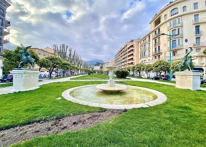 Apartmán Bioves En Duplex-climatisation-centre Ville-plage Menton